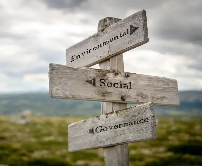 ESG directional signs